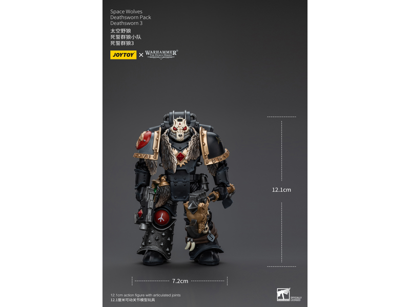 Joy Toy Deathsworn Pack Deathsworn 3 Space Wolves Joy Toy