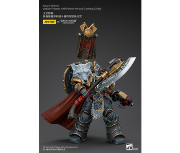 Legion Praetor with Power Axe and Combat Shield Space Wolves Joy Toy