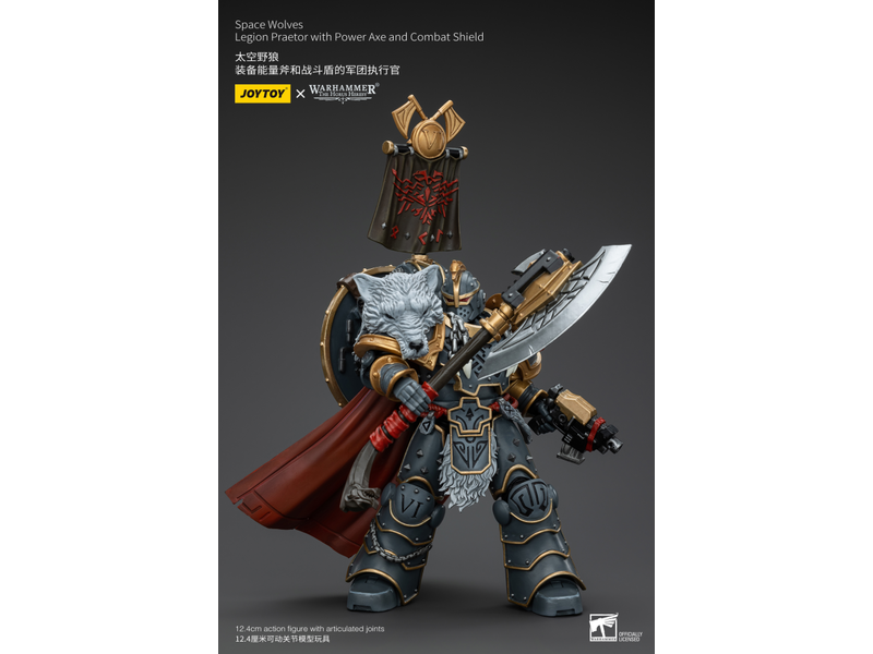 Joy Toy Legion Praetor with Power Axe and Combat Shield Space Wolves Joy Toy