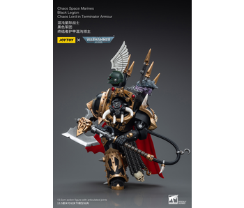 Black Legion Chaos Lord in Terminator Armour Chaos Space Marines Joy Toy