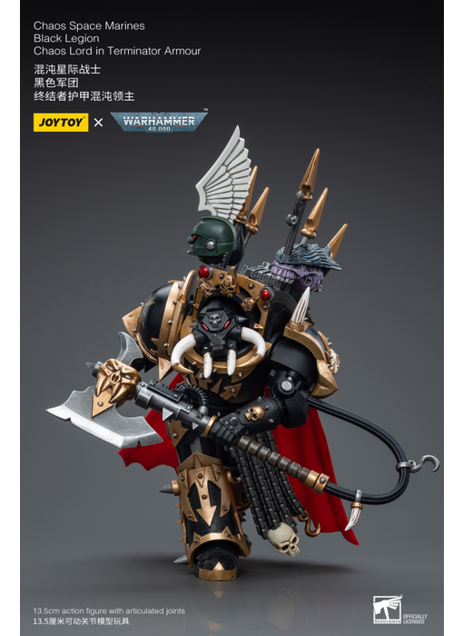 Black Legion Chaos Lord in Terminator Armour Chaos Space Marines Joy Toy