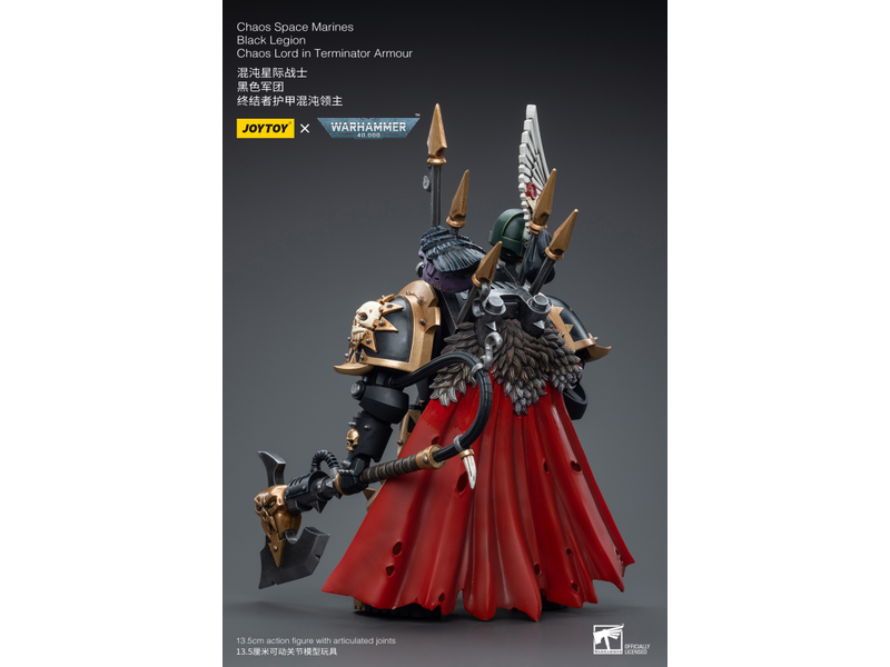 Joy Toy Black Legion Chaos Lord in Terminator Armour Chaos Space Marines Joy Toy