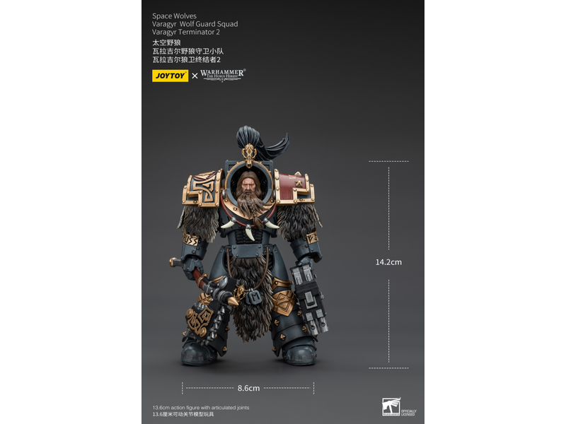 Joy Toy Varagyr Wolf Guard Squad Varagyr Terminator 2 Space Wolves Joy Toy