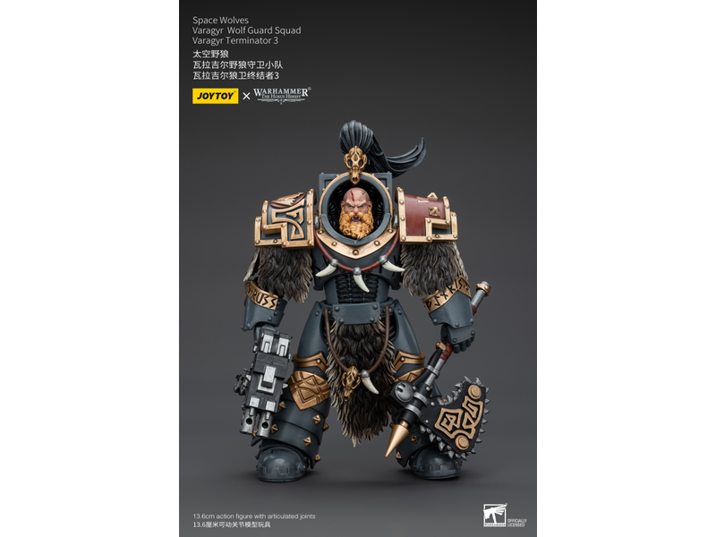 Joy Toy Varagyr Wolf Guard Squad Varagyr Terminator 3 Space Wolves Joy Toy