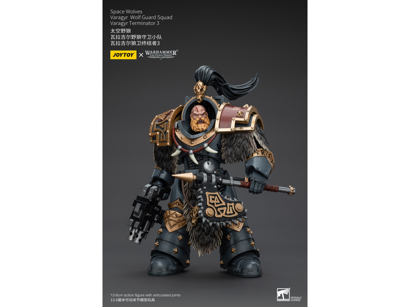 Joy Toy Varagyr Wolf Guard Squad Varagyr Terminator 3 Space Wolves Joy Toy