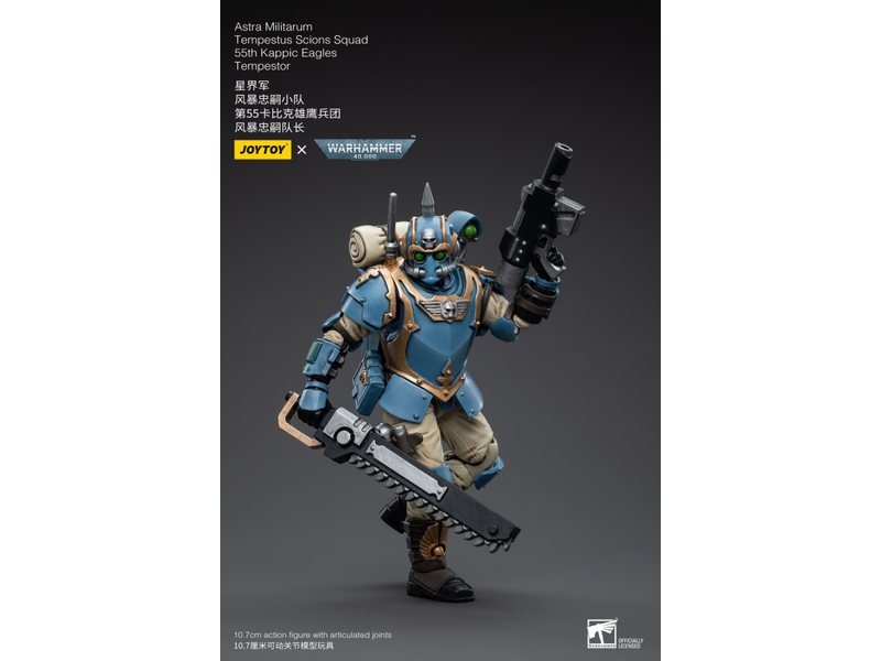 Joy Toy Tempestus Scions Squad 55th Kappic Eagles Tempestor Astra Militarum Joy Toy