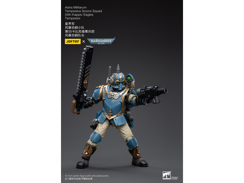 Joy Toy Tempestus Scions Squad 55th Kappic Eagles Tempestor Astra Militarum Joy Toy
