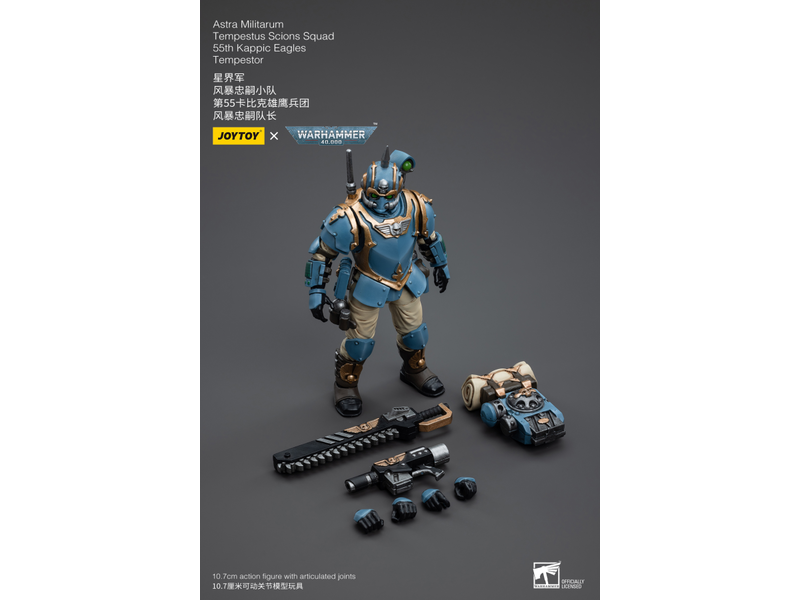 Joy Toy Tempestus Scions Squad 55th Kappic Eagles Tempestor Astra Militarum Joy Toy