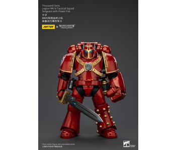 Legion MK IV Tactical Squad Sergeant with Power Fist Thousand Sons Joy Toy