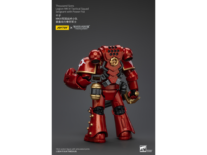 Joy Toy Legion MK IV Tactical Squad Sergeant with Power Fist Thousand Sons Joy Toy