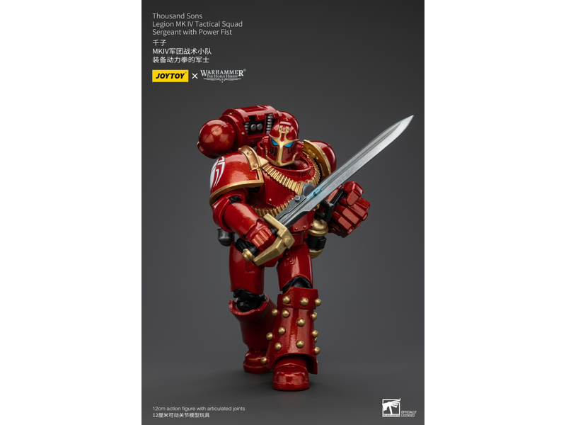 Joy Toy Legion MK IV Tactical Squad Sergeant with Power Fist Thousand Sons Joy Toy