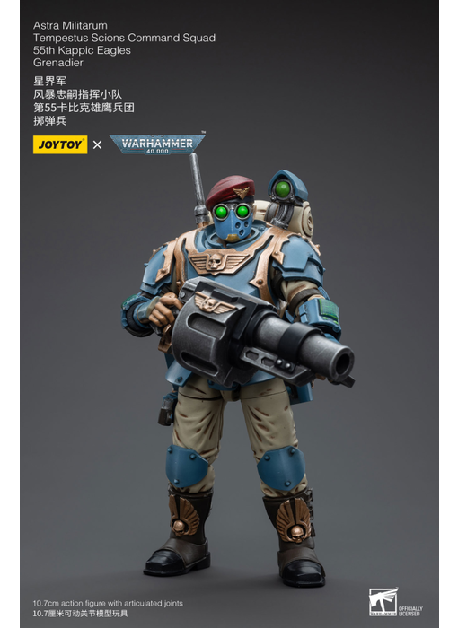 Tempestus Scions Command Squad 55th Kappic Eagles Grenadier Astra Militarum