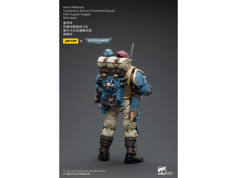 Joy Toy Tempestus Scions Command Squad 55th Kappic Eagles Grenadier Astra Militarum