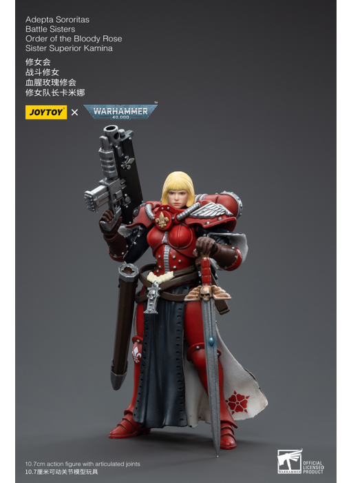 Battle Sisters Order of the Bloody Rose Sister Superior Kamina Adepta Sororitas