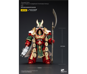 Legion Praetor in Cataphractii Terminator Armour Thousand sons Joy Toy