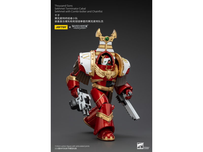 Joy Toy Sekhmet Terminator Cabal Sekhmet With Combi-Bolter And Chainfist Thousand Sons