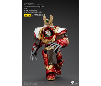 Sekhmet Terminator Cabal Sekhmet With Lightning Claws Thousand Sons Joy Toy