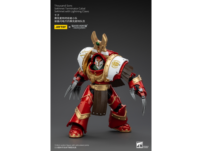 Joy Toy Sekhmet Terminator Cabal Sekhmet With Lightning Claws Thousand Sons Joy Toy