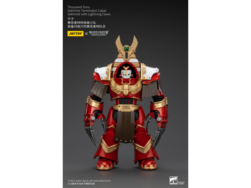 Joy Toy Sekhmet Terminator Cabal Sekhmet With Lightning Claws Thousand Sons Joy Toy
