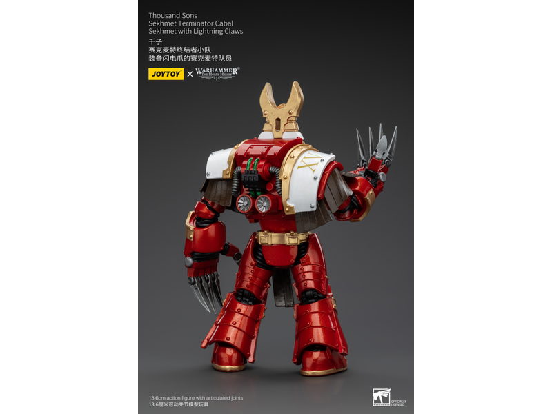 Joy Toy Sekhmet Terminator Cabal Sekhmet With Lightning Claws Thousand Sons Joy Toy