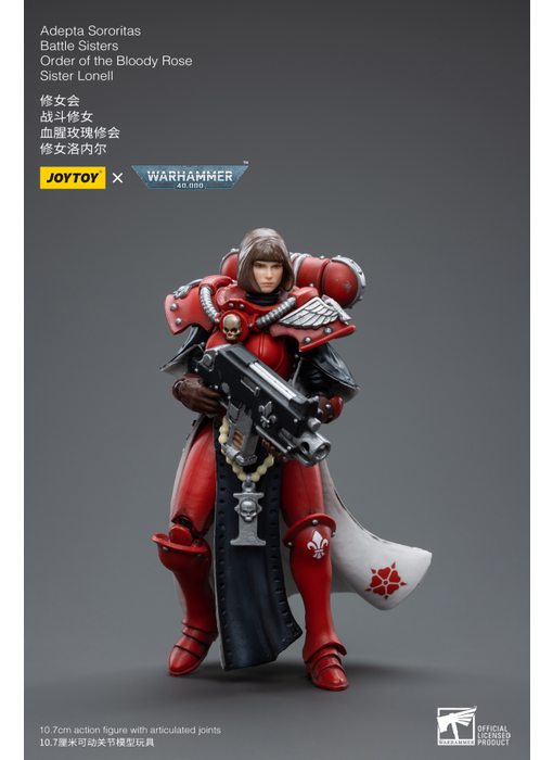 Battle Sisters Order of the Bloody Rose Sister Lonell Adepta Sororitas Joy Toy