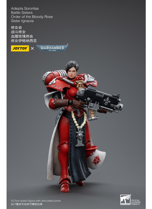 Battle Sisters Order of the Bloody Rose Sister Ignacia Adepta Sororitas Joy Toy