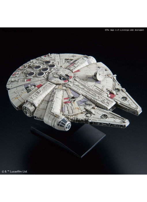 015 MILLENNIUM FALCON [STAR WARS: THE EMPIRE STRIKES BACK] VEHICLE MODEL Bandai