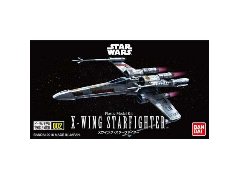 Bandai 002 X-WING STARFIGHTER VEHICLE MODEL Bandai