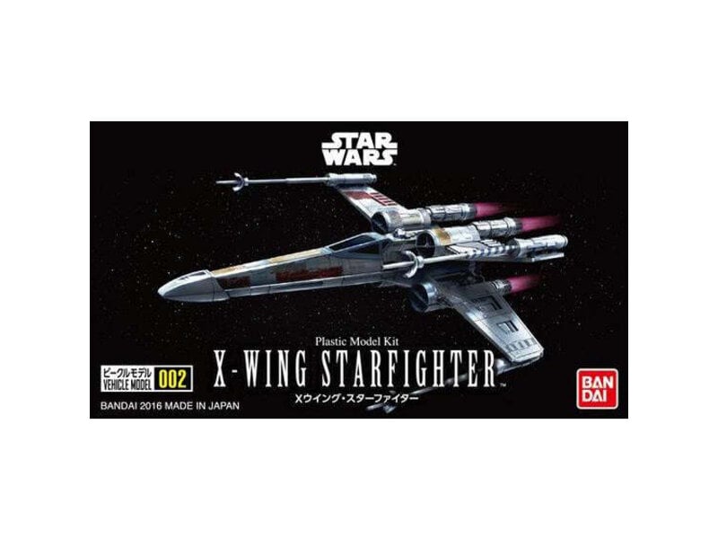 Bandai 002 X-WING STARFIGHTER VEHICLE MODEL Bandai