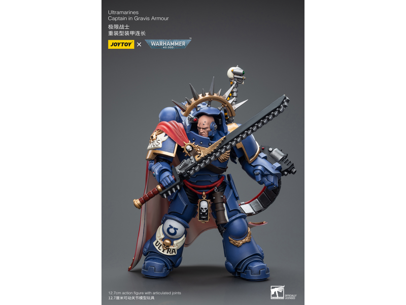 Joy Toy Captain in Gravis Armour Ultramarines Joy Toy