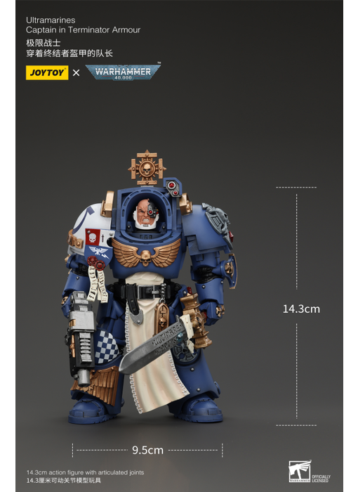 Captain In Terminator Armour Ultramarines Joy Toy