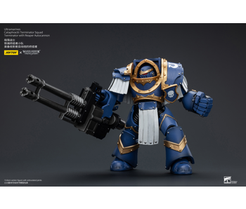 Cataphractii Terminator Squad Terminator with Reaper Autocannon Ultramarines