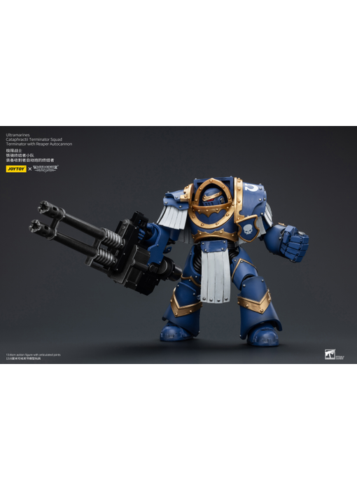 Cataphractii Terminator Squad Terminator with Reaper Autocannon Ultramarines