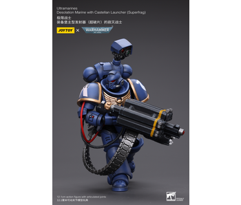 Desolation Marine with Castellan Launcher (Superfrag) Ultramarines Joy Toy