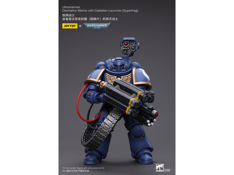 Joy Toy Desolation Marine with Castellan Launcher (Superfrag) Ultramarines Joy Toy