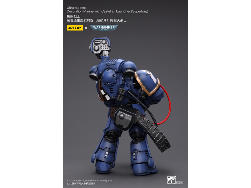 Joy Toy Desolation Marine with Castellan Launcher (Superfrag) Ultramarines Joy Toy