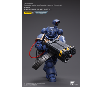 Desolation Marine with Castellan Launcher (Superkrak) Ultramarines Joy Toy