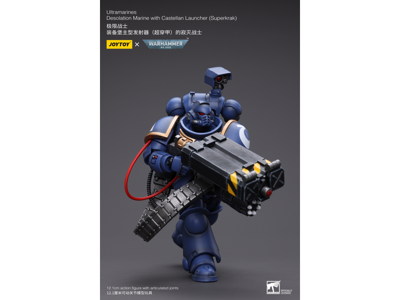 Joy Toy Desolation Marine with Castellan Launcher (Superkrak) Ultramarines Joy Toy