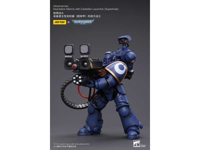 Joy Toy Desolation Marine with Castellan Launcher (Superkrak) Ultramarines Joy Toy