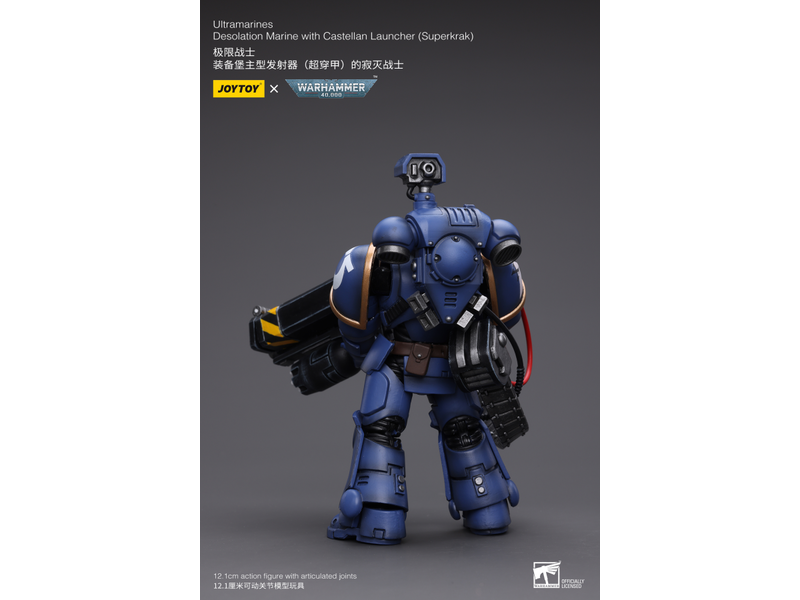 Joy Toy Desolation Marine with Castellan Launcher (Superkrak) Ultramarines Joy Toy
