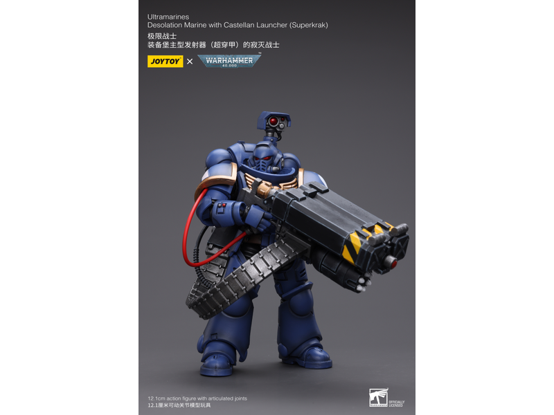 Joy Toy Desolation Marine with Castellan Launcher (Superkrak) Ultramarines Joy Toy