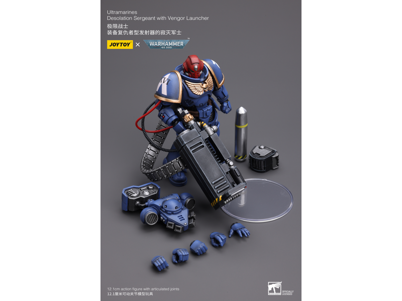 Joy Toy Desolation Sergeant with Vengor Launcher Ultramarines Joy Toy