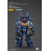 Joy Toy Jump Pack Intercessors Sergeant With Plasma Pistol And Power Sword Ultramarines