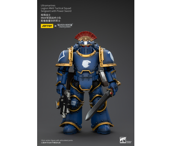 Legion MKIII Tactical Squad Sergeant with Power Sword Ultramarines Joy Toy