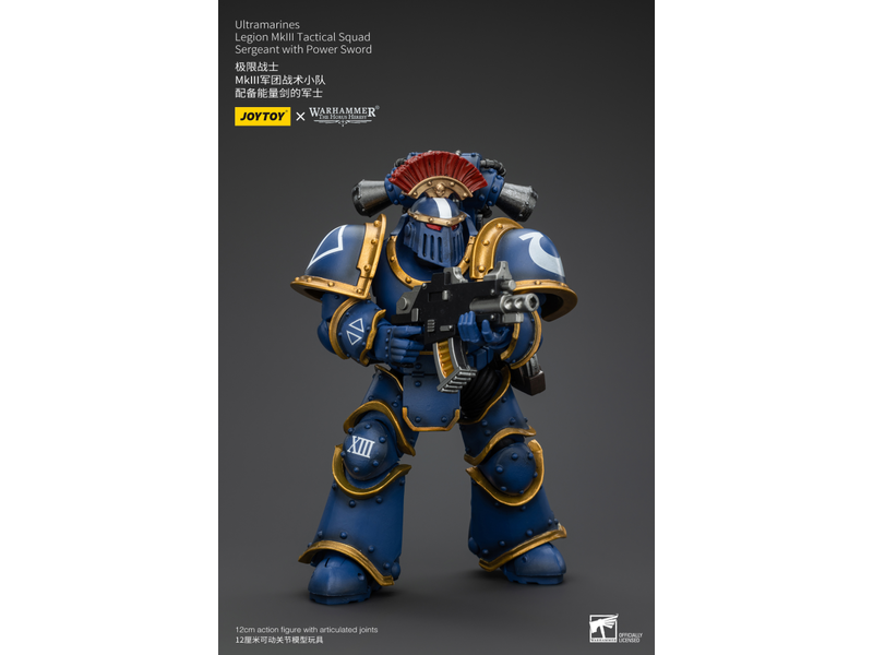 Joy Toy Legion MKIII Tactical Squad Sergeant with Power Sword Ultramarines Joy Toy