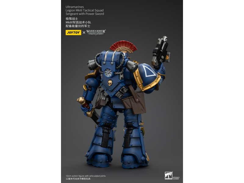 Joy Toy Legion MKIII Tactical Squad Sergeant with Power Sword Ultramarines Joy Toy
