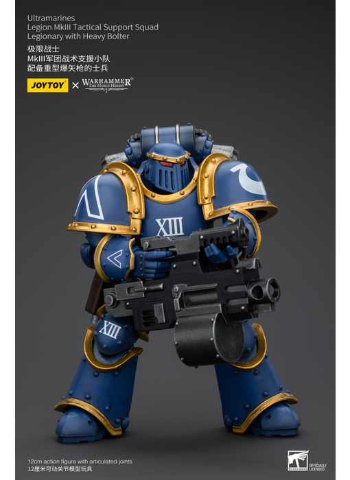 Legion MKIII Tactical Support Squad Legionary with Heavy Bolter Ultramarines