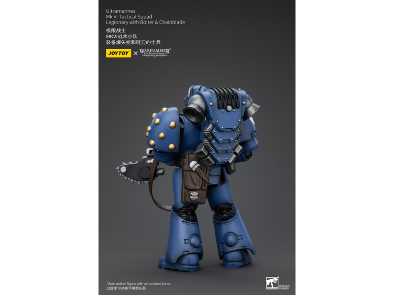 Joy Toy MK VI Tactical Squad Legionary with Bolter& Chainblade Ultramarines Joy Toy