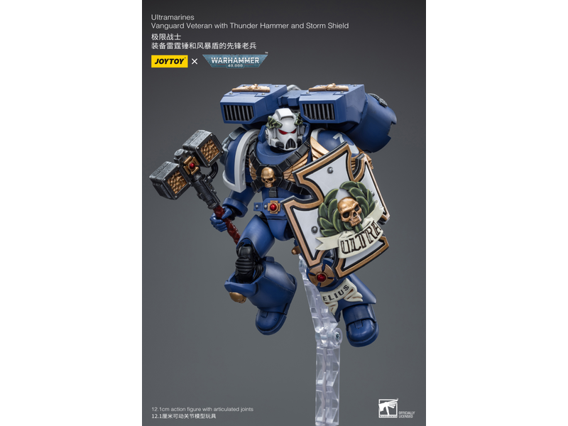 Joy Toy Vanguard Veteran with Thunder Hammer and Storm Shield Ultramarines Joy Toy