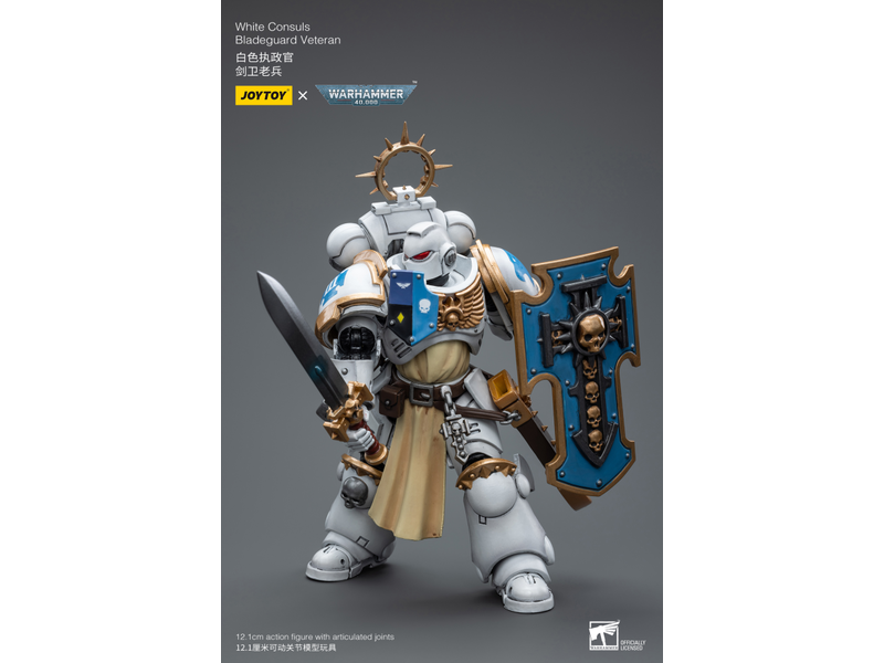 Joy Toy White Consuls Bladeguard Veteran Joy Toy
